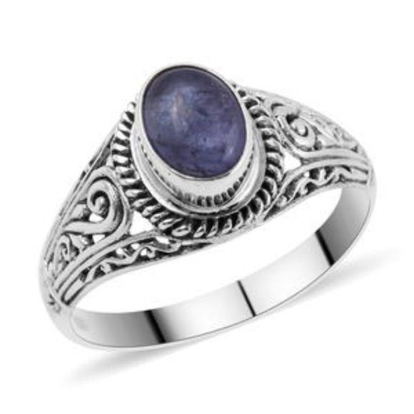 BALI LEGACY Tanzanite Ring in Sterling Silver 1.50 ctw - Picture 1 of 11